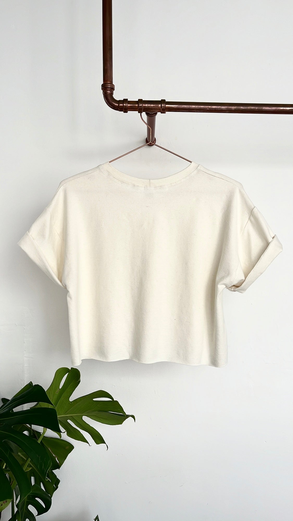 Crop Hemp Tee | Natural