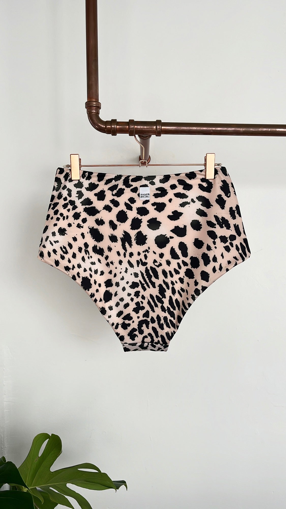 Tulum Bottoms | Peach Leopard