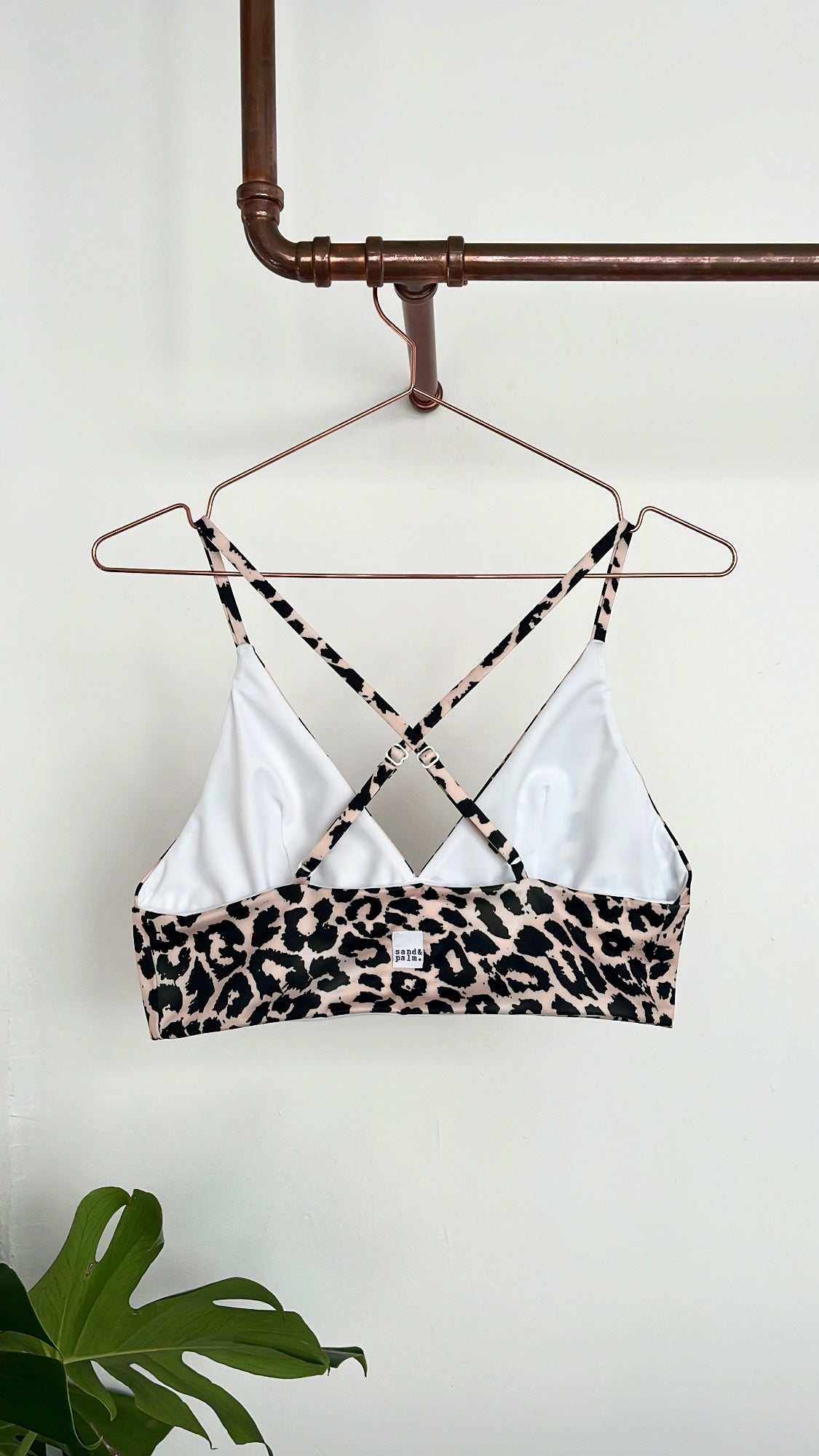 Tulum Top | Peach Leopard